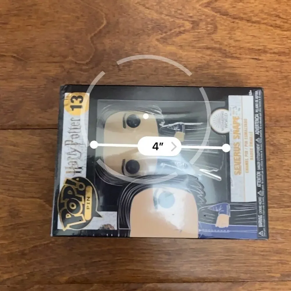 FUNKO POP PIN Harry Potter Severus Snape 13 Large 4